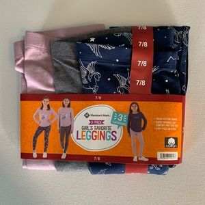 Girls Leggings - Size 7/8